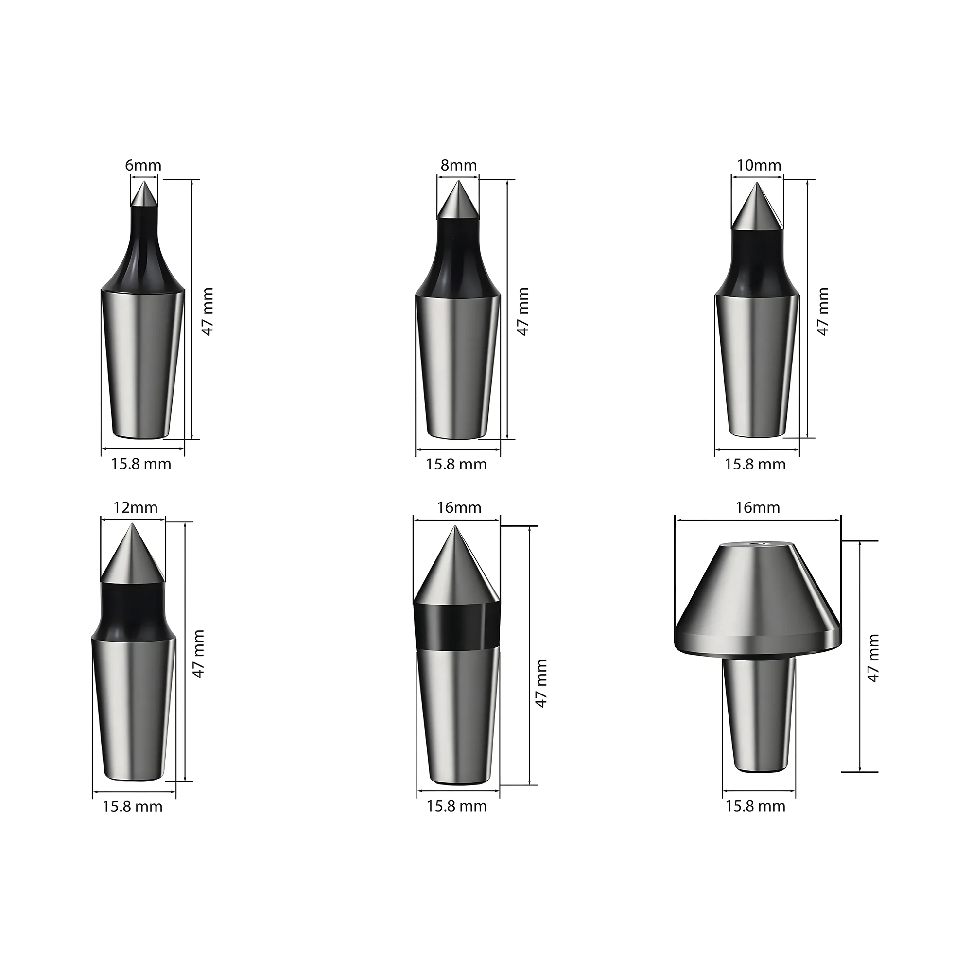 Precision Interchangeable Points Live Center Series - Live Centers - Product Image 2