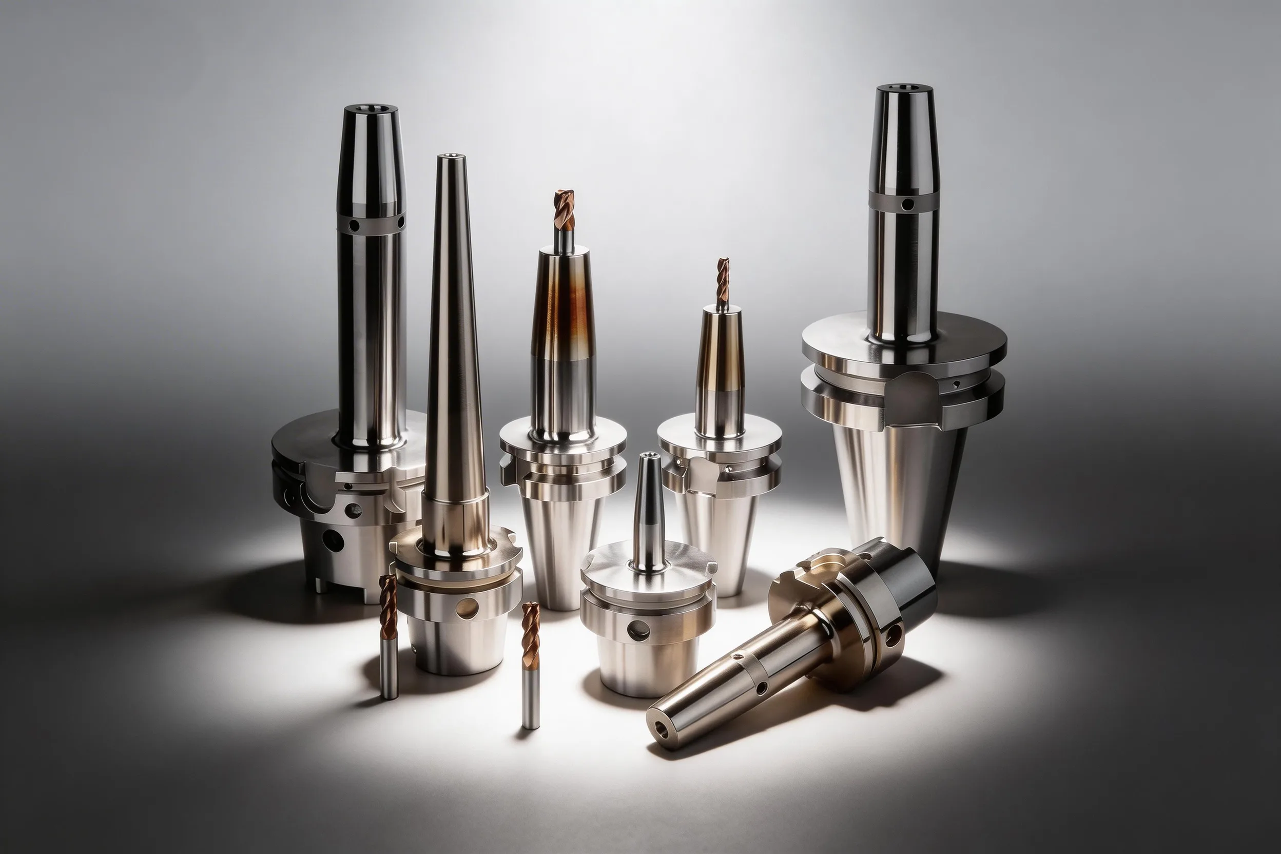 CNCツールホルダー完全ガイド：テーパー・コレット・焼きばめ